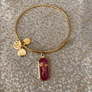 Alex and ani pink Marigold bracelet